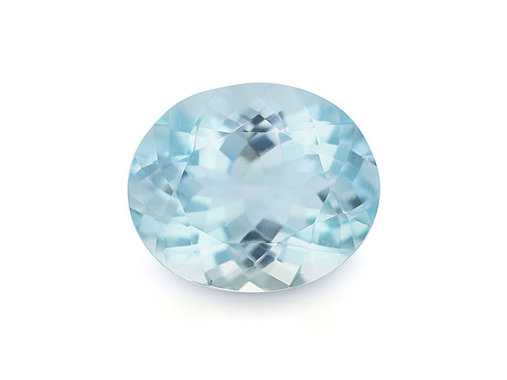 AAA Grade Natural Aquamarine 12x10MM Oval 4.37 Ct (AOV - 105) - Bluestargemstones - -  - AAA Grade Natural Aquamarine 12x10MM Oval 4.37 Ct (AOV - 105)