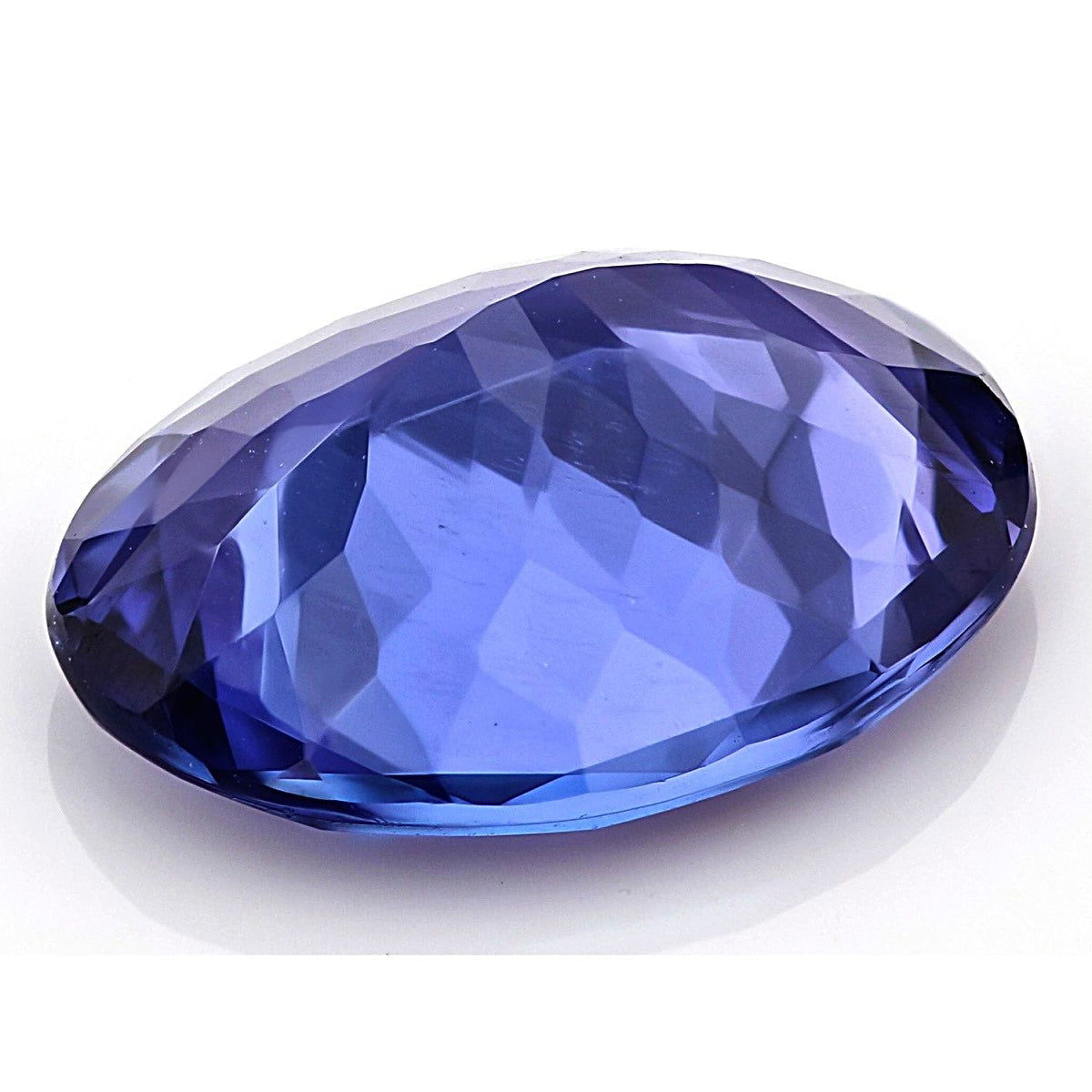 Tanzanite 1,63 Ct Certifiée AAA - Coupe Ovale Bleu/Violet - Clarté WS1 - HKD