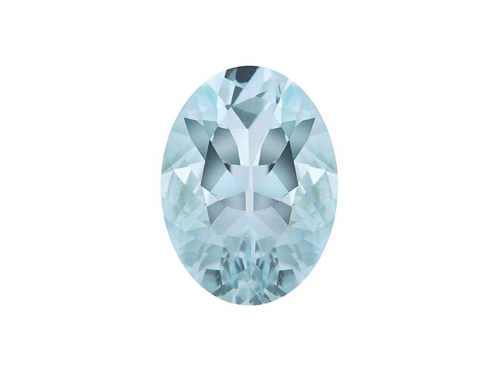 AA Grade Natural Aquamarine 7X5MM Oval 0.69 Ct (AOV - 122) - Bluestargemstones - -  - AA Grade Natural Aquamarine 7X5MM Oval 0.69 Ct (AOV - 122)