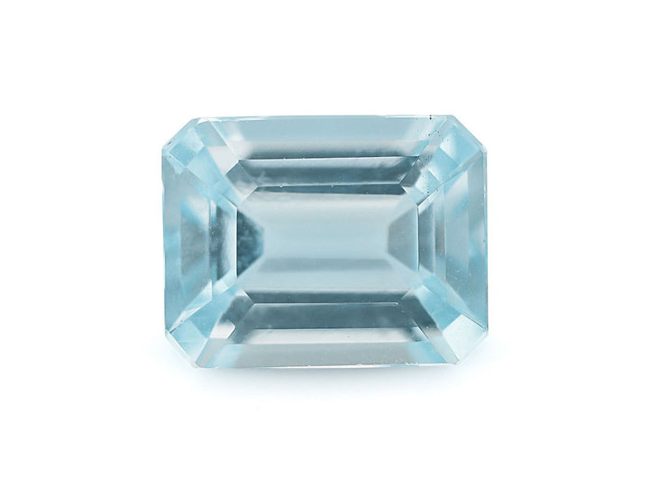 Natural Aquamarine 2.36 Cts Emerald 9x7mm (AEM - 111) - Bluestargemstones - -  - Natural Aquamarine 2.36 Cts Emerald 9x7mm (AEM - 111)