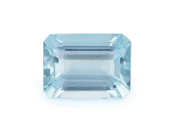 Natural Aquamarine 8x6MM Emerald 1.40 Ct (AEM - 114) - Bluestargemstones - -  - Natural Aquamarine 8x6MM Emerald 1.40 Ct (AEM - 114)