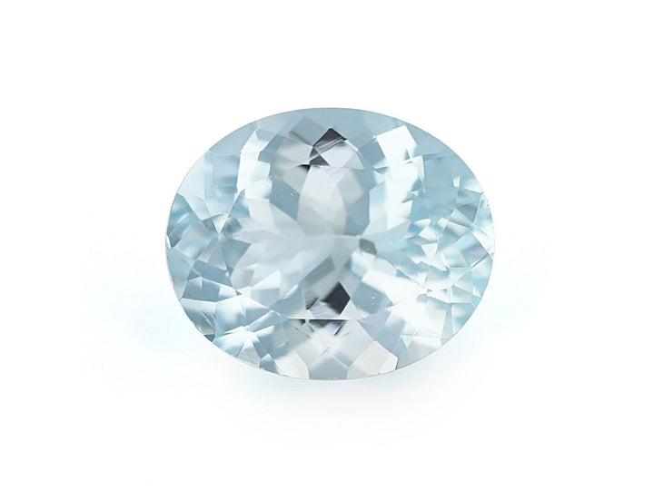 Natural Aquamarine A Grade 12x10MM Oval 3.82 Cts (AOV - 103) - Bluestargemstones - -  - Natural Aquamarine A Grade 12x10MM Oval 3.82 Cts (AOV - 103)