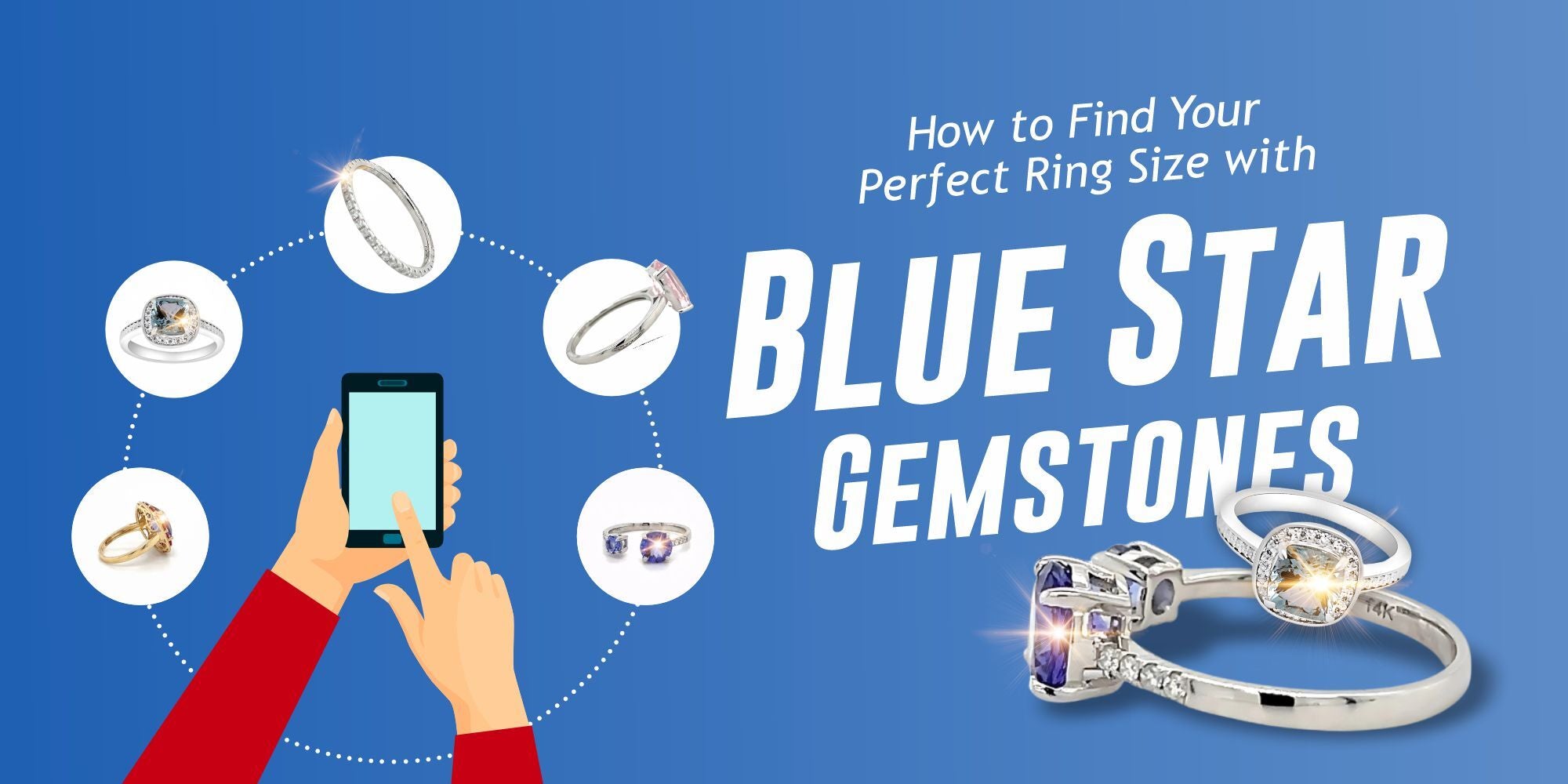 How to Find Your Perfect Ring Size with Blue Star Gemstones