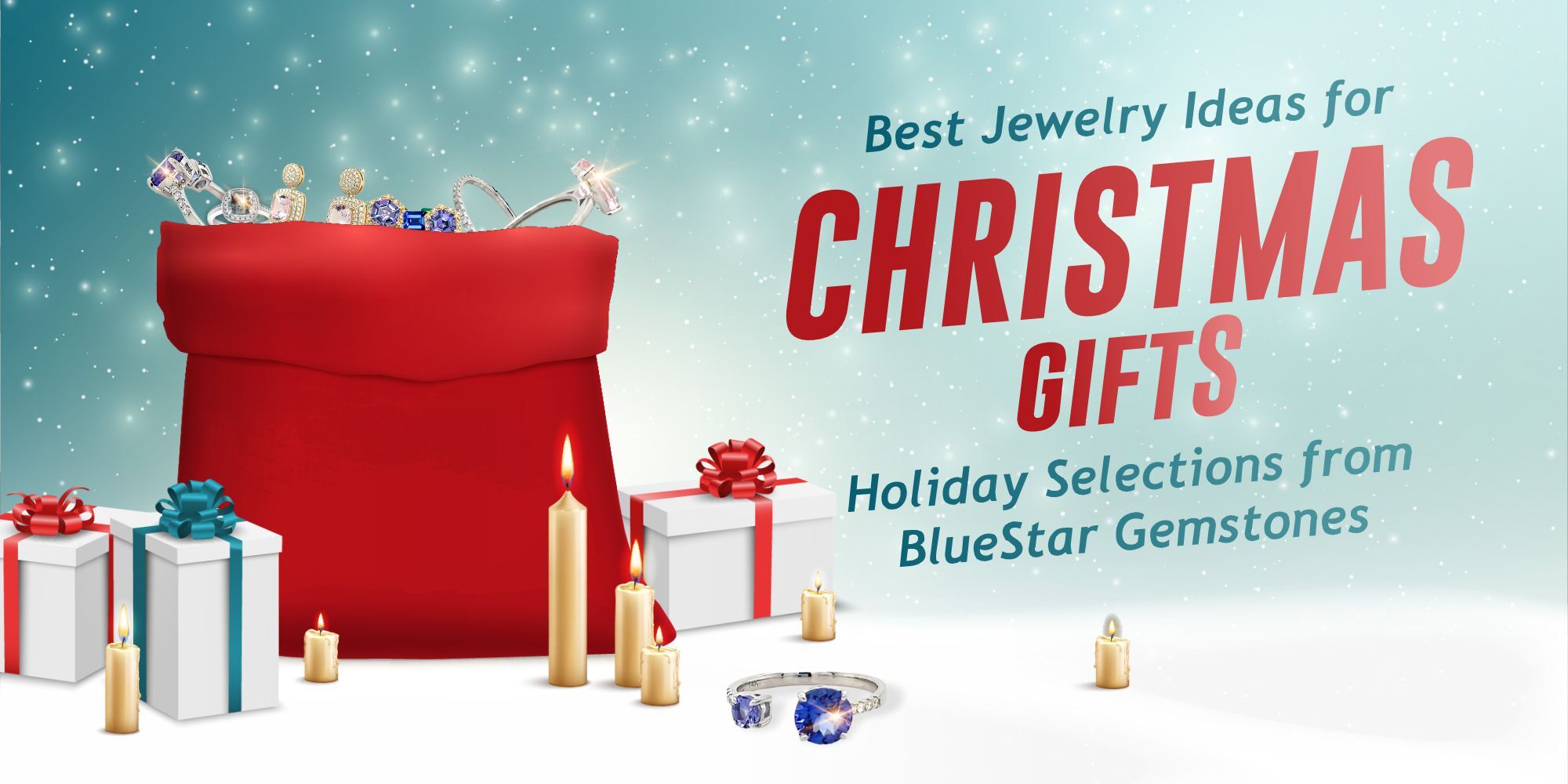Best Jewelry Ideas for Christmas Gifts - Holiday Selections from BlueStar Gemstones