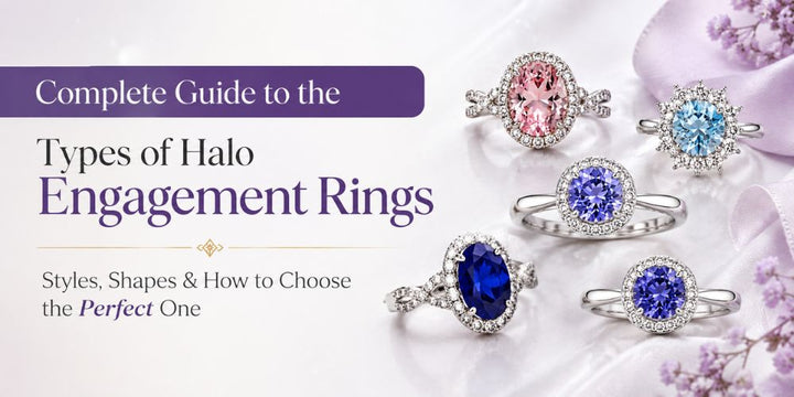 Complete Guide to the Types of Halo Engagement Rings