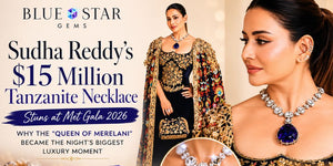 Why Sudha Reddy’s Tanzanite Necklace Became the Real Star of the Met Gala 2026