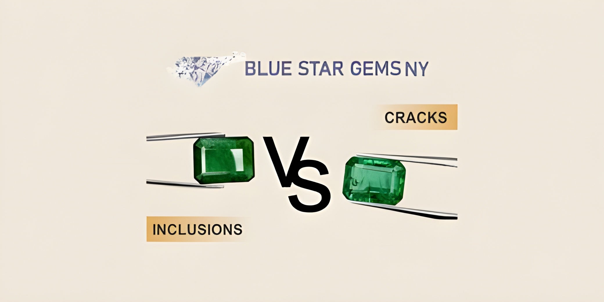 Difference between Inclusions and Crack in Gemstones