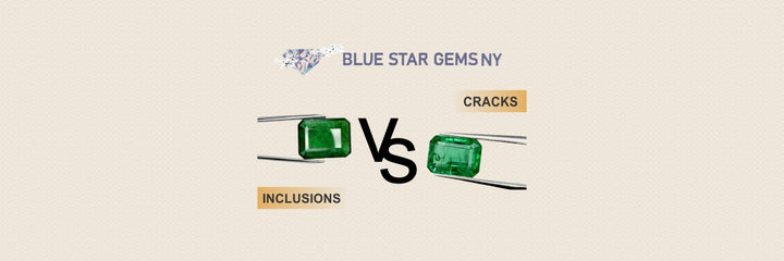 Difference between Inclusions and Crack in Gemstones