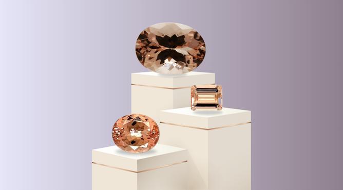 Peach Morganite - Bluestargemstones - - 