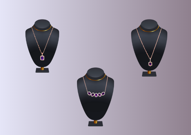 Amethyst Pendants collection