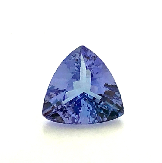 10mm AA Grade Natural Tanzanite (Trillion 2.89 Ctw) Faceted Cut Top Quality Loose Gemstone Tanzanite Jewelry - Bluestargemstones - - 