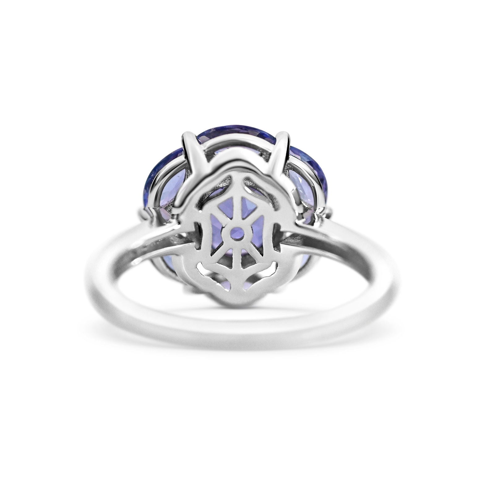 2.33 Carat Tanzanite Art Deco Ring (PJC20872R) - Bluestargemstones - - 