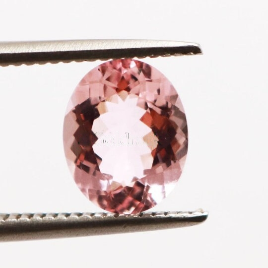 3.78 Ctw Oval Cut Natural Pink Morganite (Oval 9x11.5MM) Eye Clean Clarity Faceted Cut Top Quality Loose Gemstone Morganite Jewelry - Bluestargemstones - - 