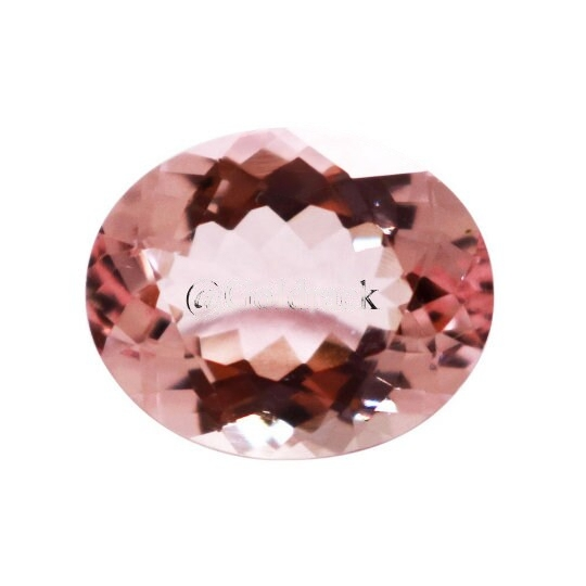 3.78 Ctw Oval Cut Natural Pink Morganite (Oval 9x11.5MM) Eye Clean Clarity Faceted Cut Top Quality Loose Gemstone Morganite Jewelry - Bluestargemstones - - 