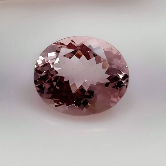 5.30 Ctw Natural Pink Morganite Oval Shape* Pink Morganite* Faceted Cut Morganite* Wholesale Morganite Gemstone Jewelry - Bluestargemstones - - 