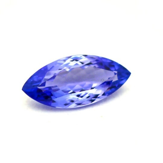 7x15mm AAA (Intense- Vivid) Internally Flawless- Clarity Top Quality Natural Tanzanite (MQ 3.09 Ctw) Faceted Cut Tanzanite Loose Gemstone - Bluestargemstones - - 