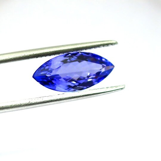 7x15mm AAA (Intense- Vivid) Internally Flawless- Clarity Top Quality Natural Tanzanite (MQ 3.09 Ctw) Faceted Cut Tanzanite Loose Gemstone - Bluestargemstones - - 