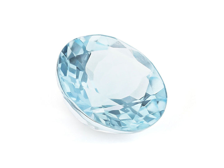 8.5MM Natural Blue Aquamarine AAA Grade Round 1.92 Cts (AROU-112) - Bluestargemstones - - 