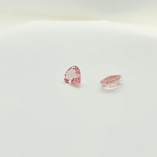 Natural Pink Morganite 8x10mm Pear Shape 1.94 Cts (PIP014)