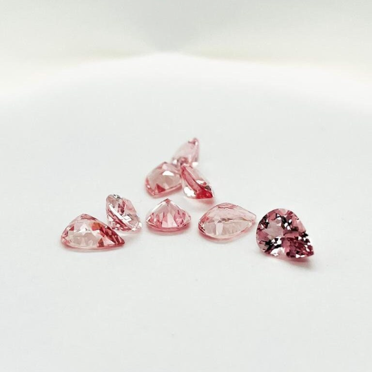 Natural Pink Morganite 2.11 Cts Pear Shape 8x11mm (PI013)