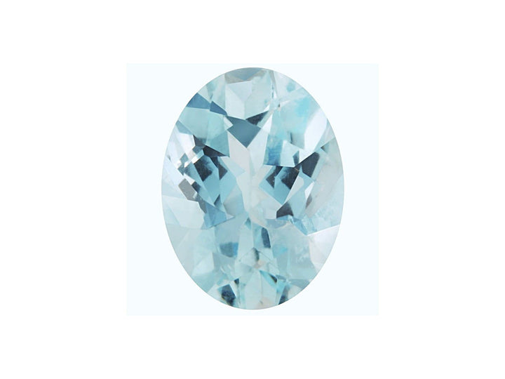 AAAA Grade Natural Aquamarine 6X4MM Oval 0.40 Ct (AOV - 127) - Bluestargemstones - -  - AAAA Grade Natural Aquamarine Gemstone 6X4MM Oval 0.40 Ct (AOV - 127)