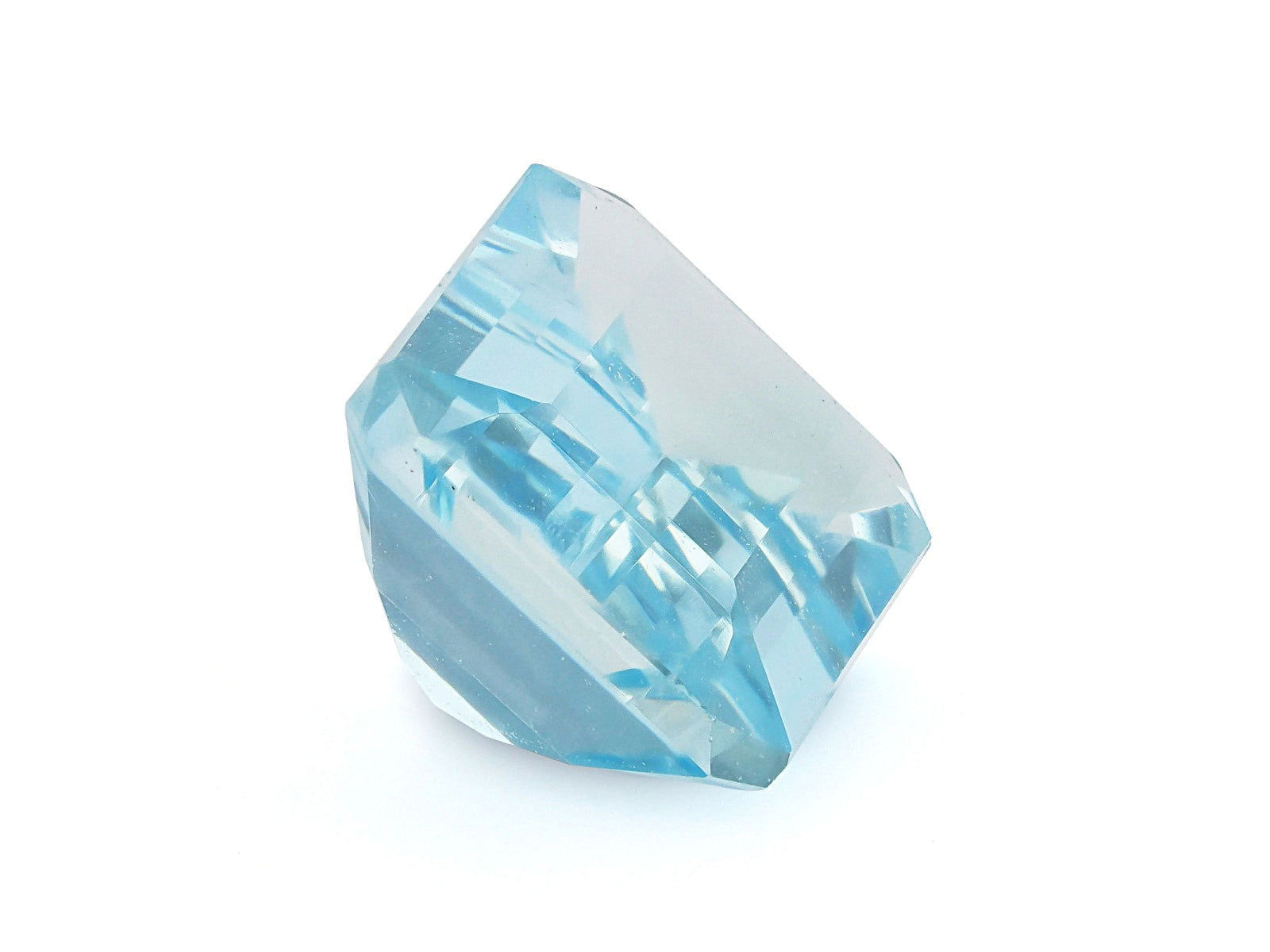 AAAA Natural Aquamarine 9x7mm Emerald 2.14 Ct (AEM - 113) - Bluestargemstones - - 