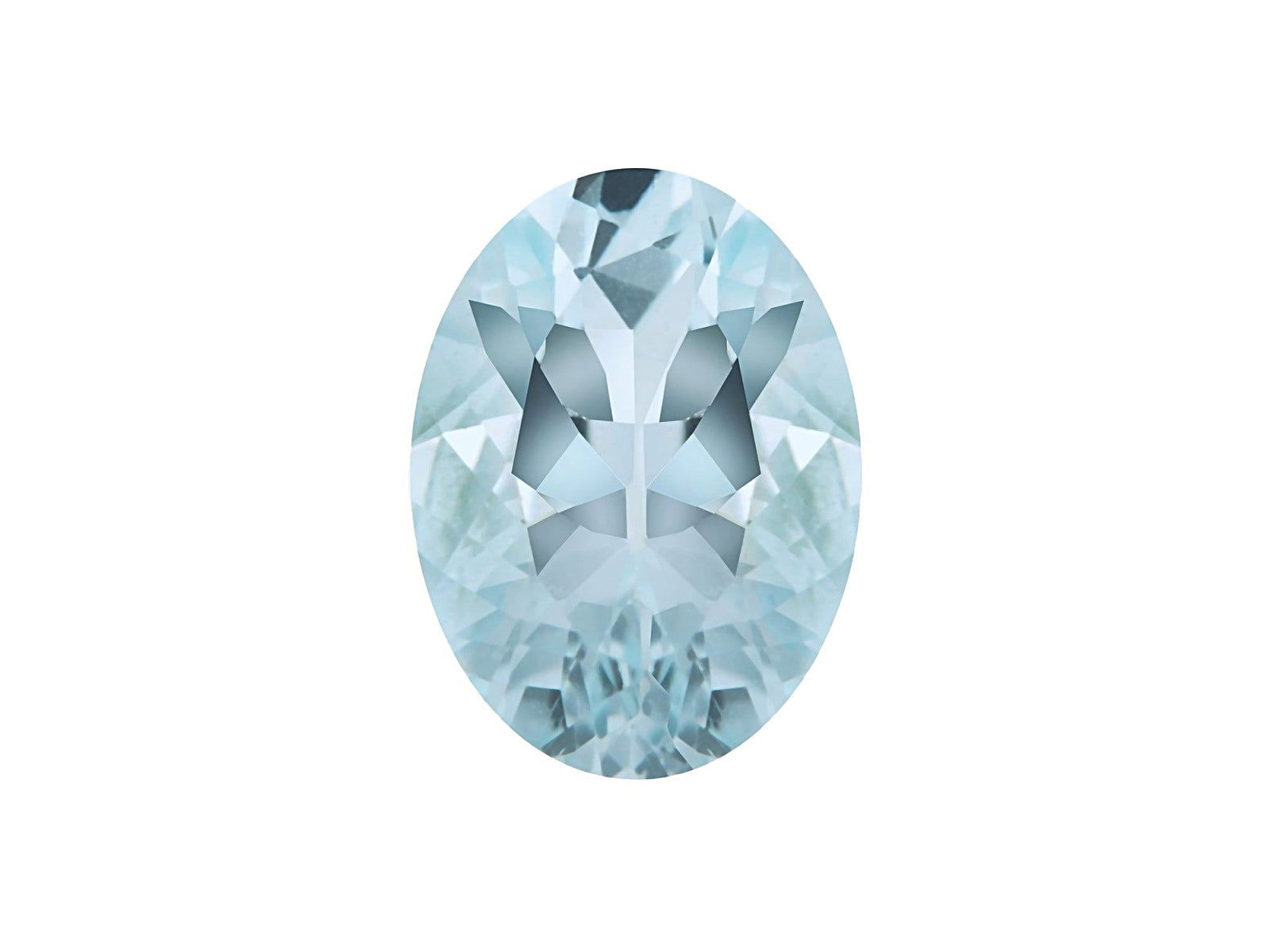 AA Grade Natural Aquamarine 7X5MM Oval 0.69 Ct (AOV - 122) - Bluestargemstones - - 