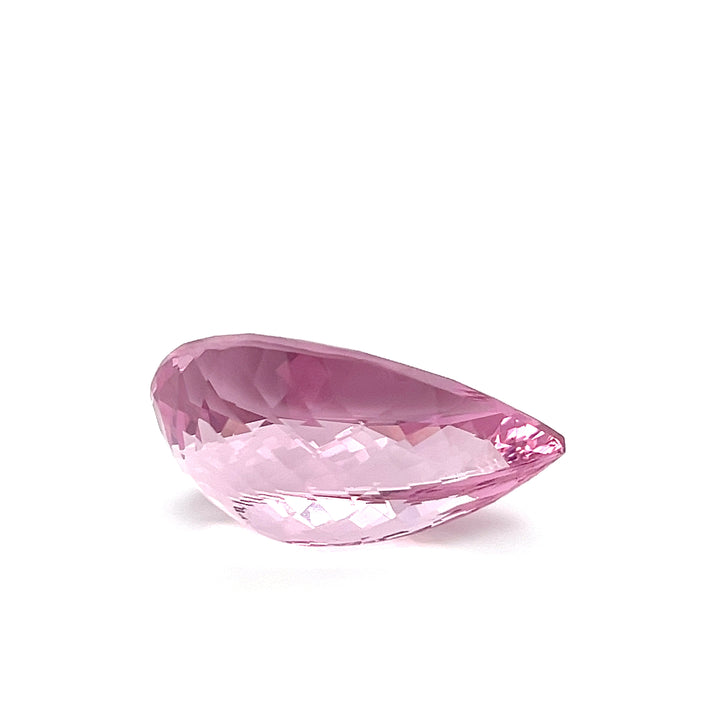 Pink Morganite Gemstone, 61.54ct Pear Cut, Clean, 4A Grade (BSGPF04) - Pink Morganite Gemstone, 61.54ct Pear Cut, Clean, 4A Grade (BSGPF04)