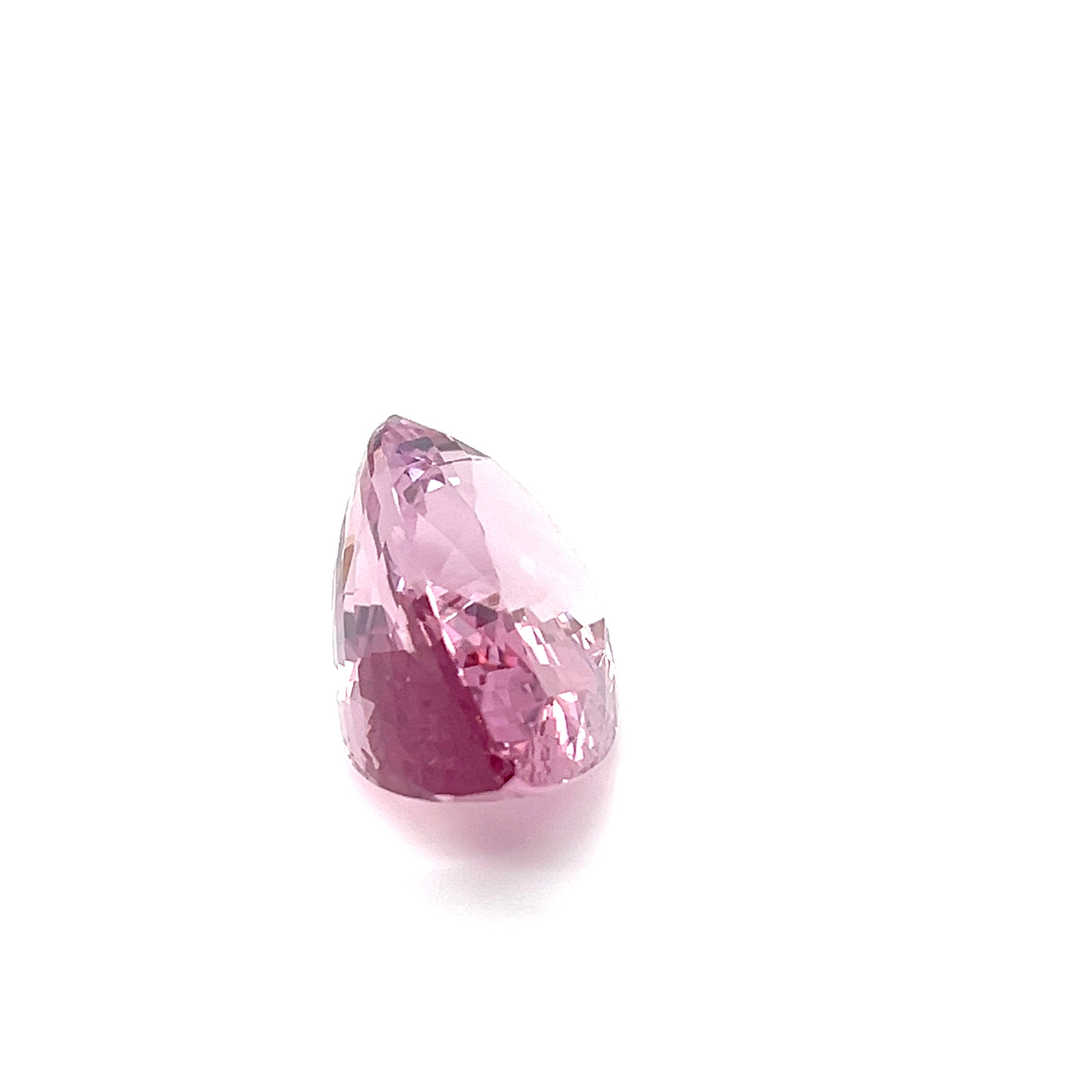 Pink Morganite, 61.54ct Pear Cut, Clean, AAAA Grade (BSGPF04)