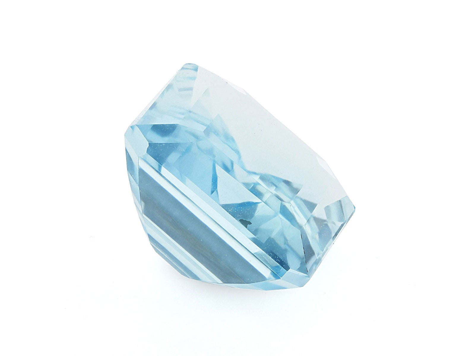 Natural AA Aquamarine 3.84 Ct Emerald (AEM -104) - Bluestargemstones - - 