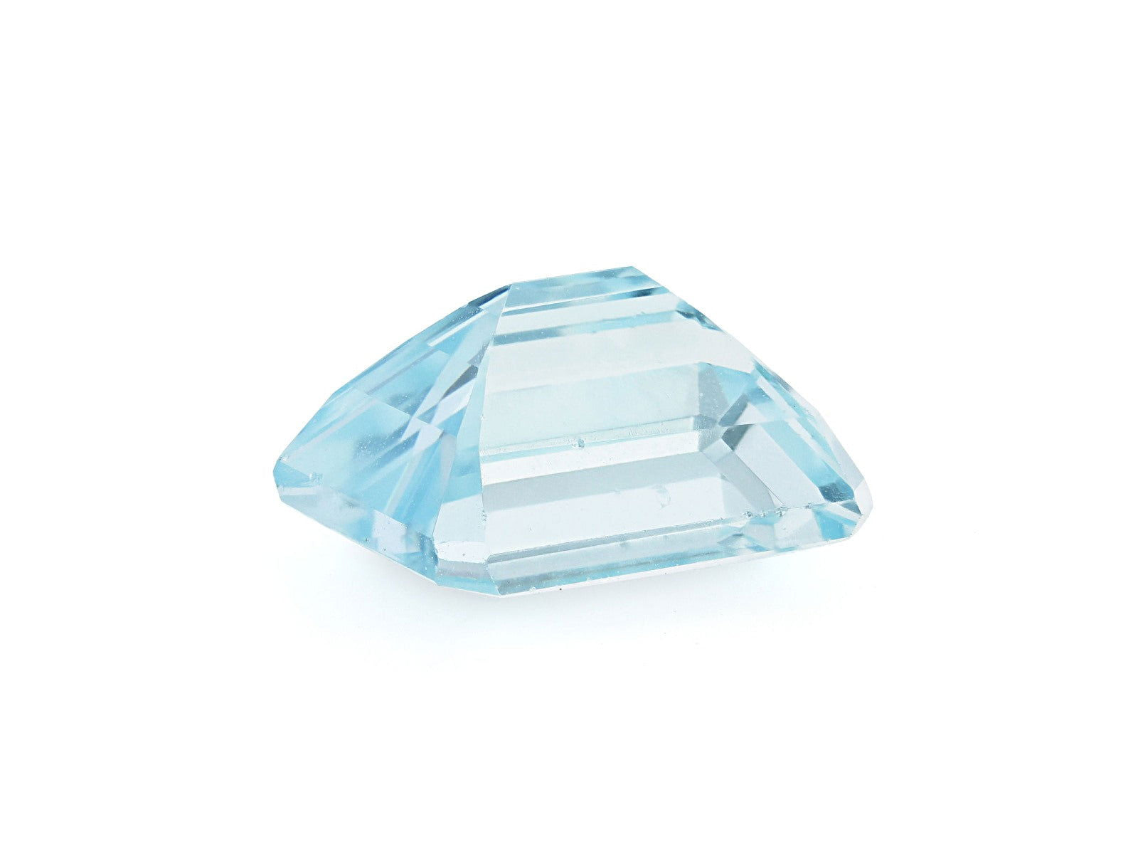 Natural Aquamarine 12x10mm Emerald 6.14 Ct (AEM -102) - Bluestargemstones - - 