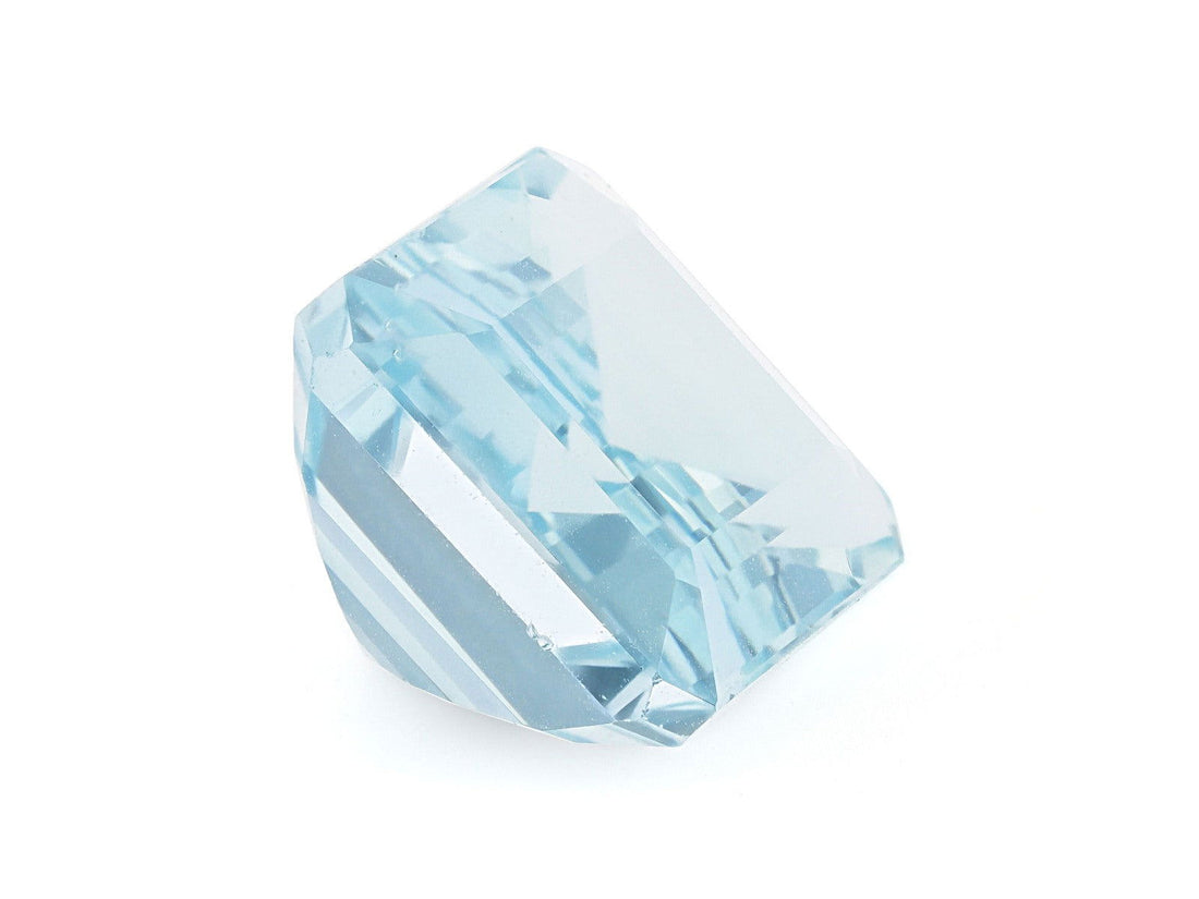 Natural Aquamarine 12x10mm Emerald 6.14 Ct (AEM -102) - Bluestargemstones - - 
