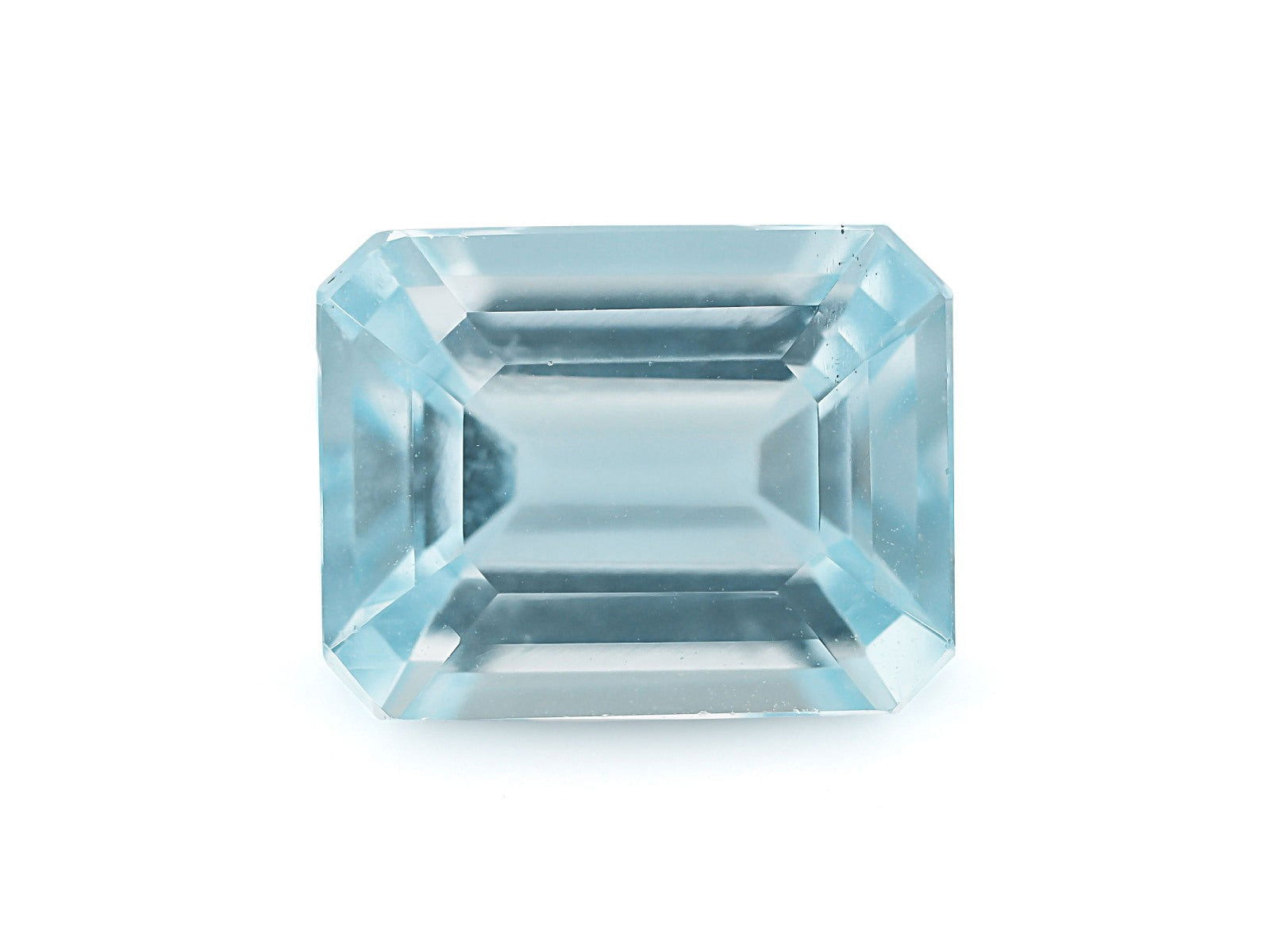 Natural Aquamarine 2.36 Cts Emerald 9x7mm (AEM - 111) - Bluestargemstones - - 