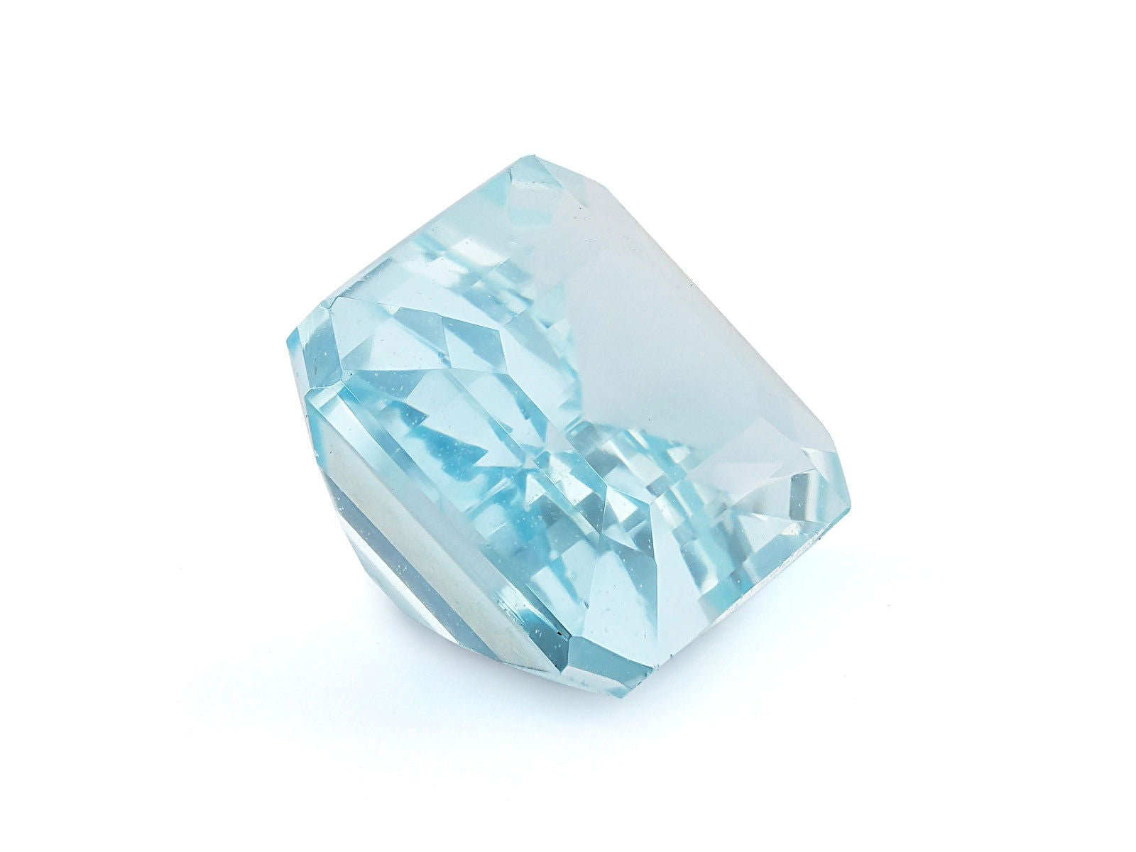 Natural Aquamarine 2.36 Cts Emerald 9x7mm (AEM - 111) - Bluestargemstones - - 
