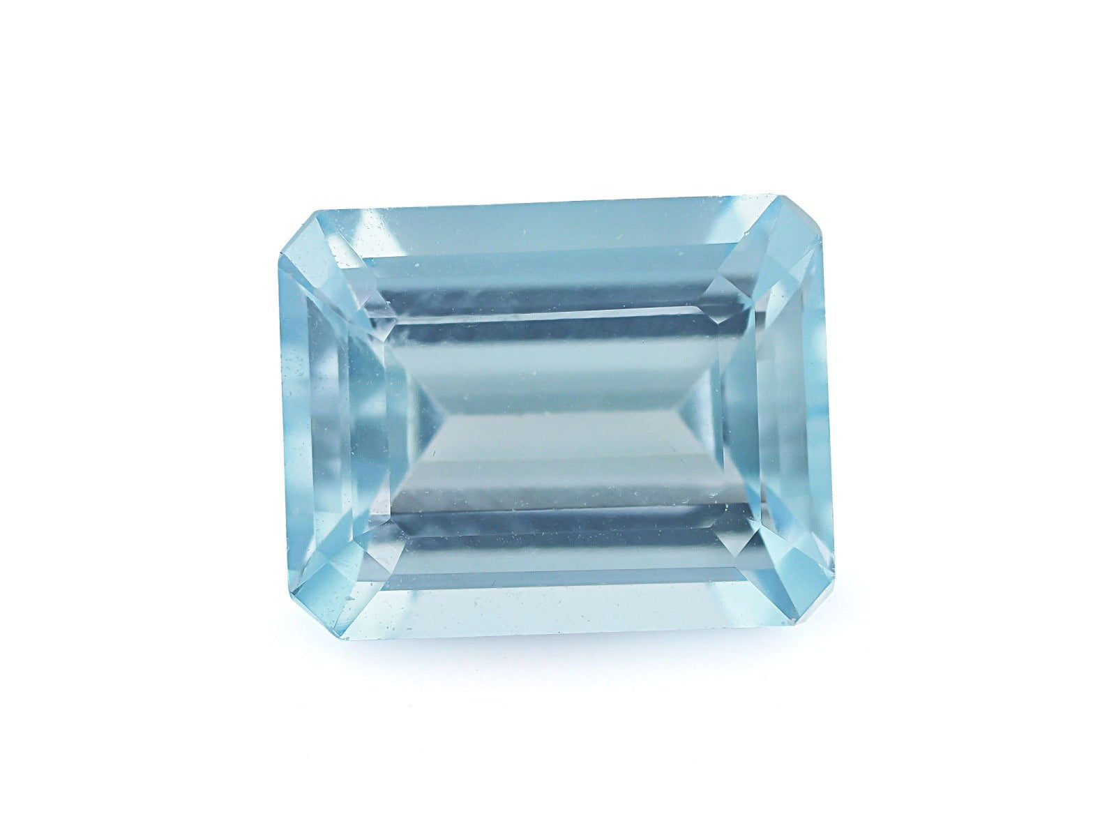 Natural Aquamarine 8x10mm Emerald 3.08 Cts (AEM - 106) - Bluestargemstones - - 