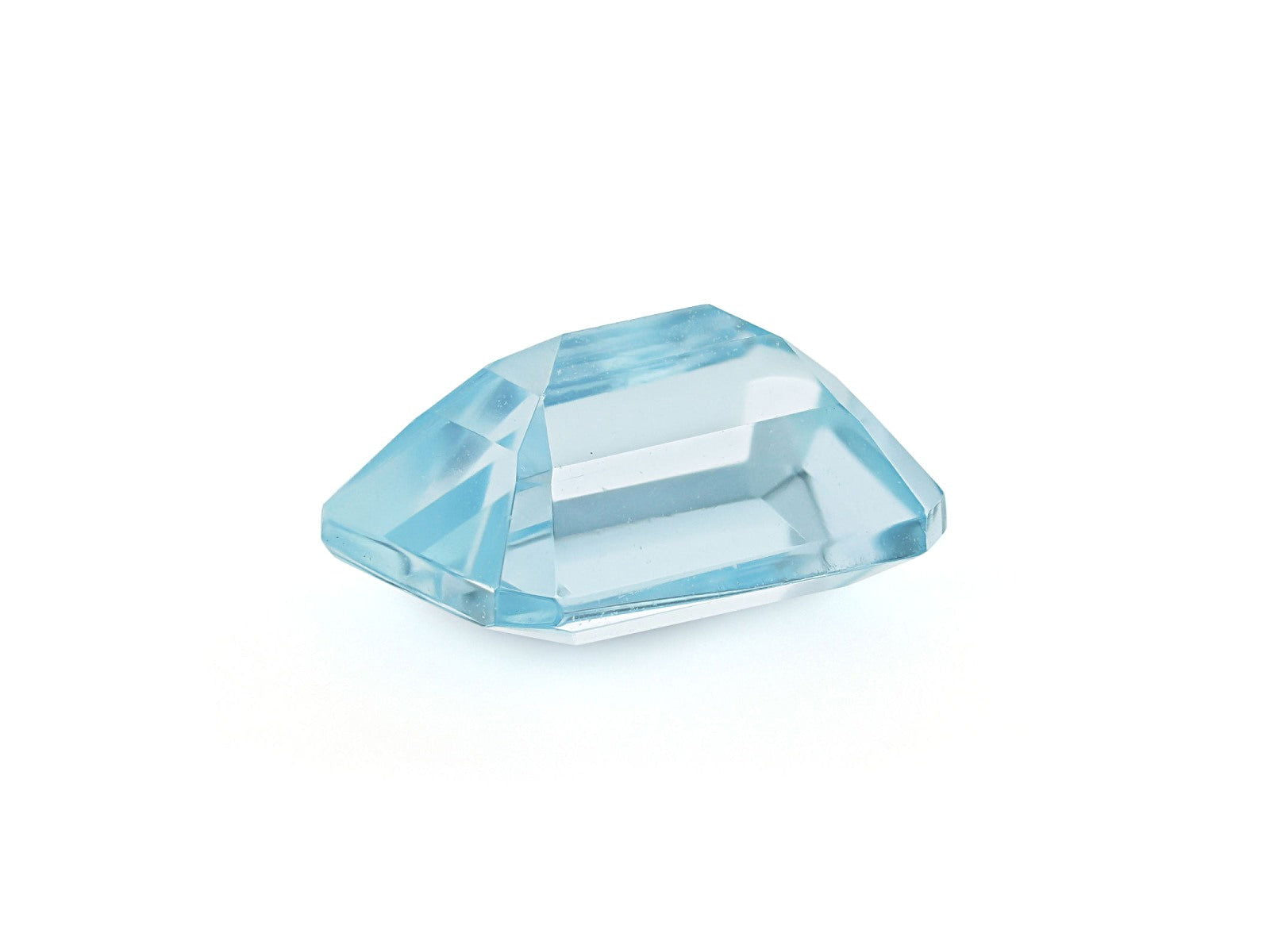 Natural Aquamarine 8x6MM Emerald 1.40 Ct (AEM - 114) - Bluestargemstones - - 