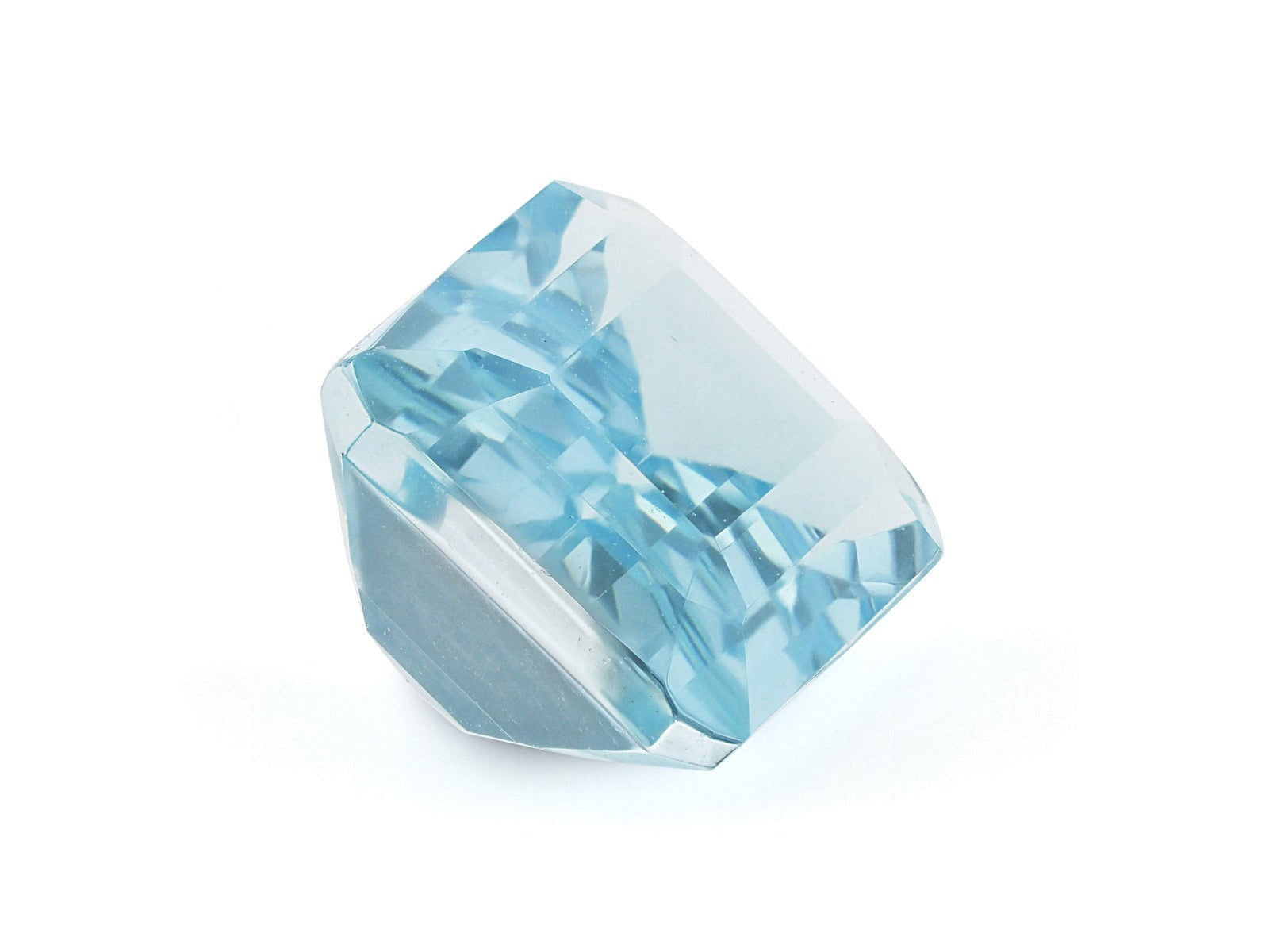 Natural Aquamarine 8x6MM Emerald 1.40 Ct