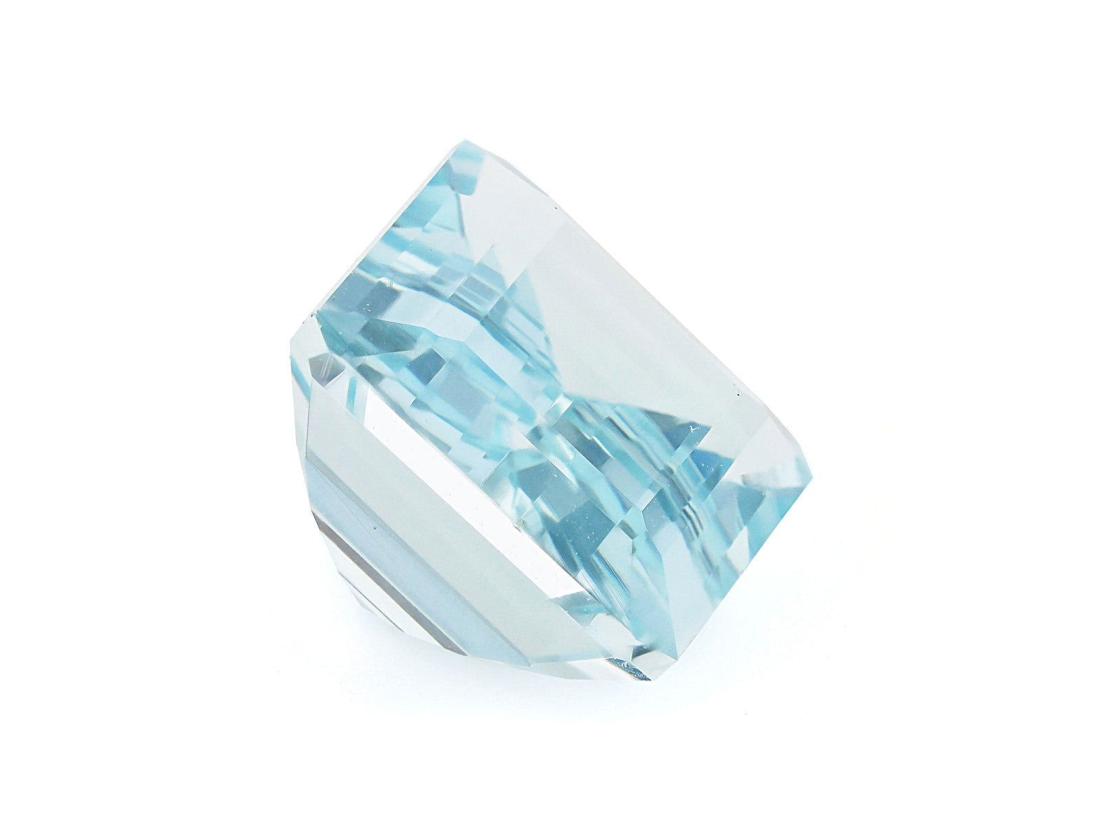 Natural Aquamarine 9x7mm Emerald 2.10 Cts  (AEM - 110) - Bluestargemstones - - 