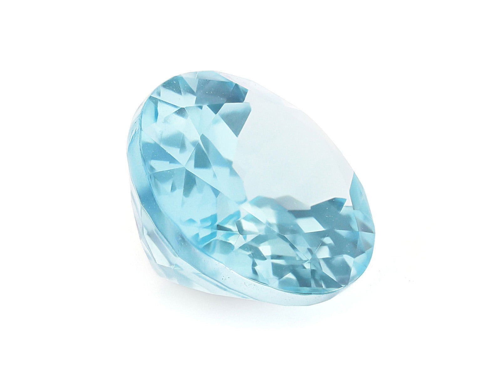 Natural Aquamarine AA Grade 8x10MM Oval 2.12 Ct (A0V - 111) - Bluestargemstones - - 