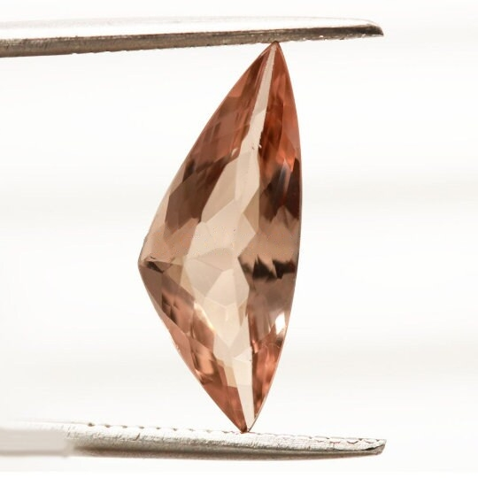 Natural Peach Morganite 18.5x7.5 mm Fancy Shape 2.92 Cts (MGF002) - Bluestargemstones - - 