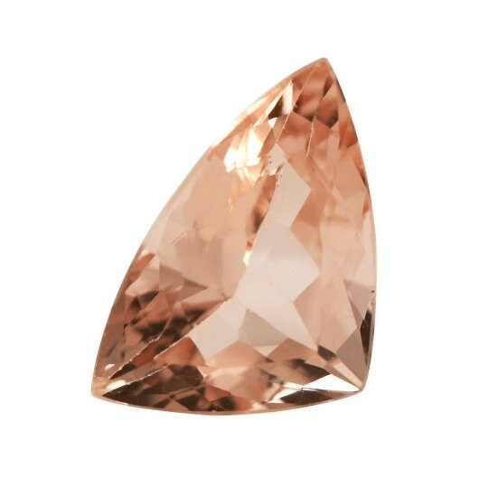 Natural Peach Morganite 3.24 Cts Fancy Cut (FY-305) - Bluestargemstones - -  - Natural Peach Morganite 3.24 Cts Fancy Cut (FY-305)