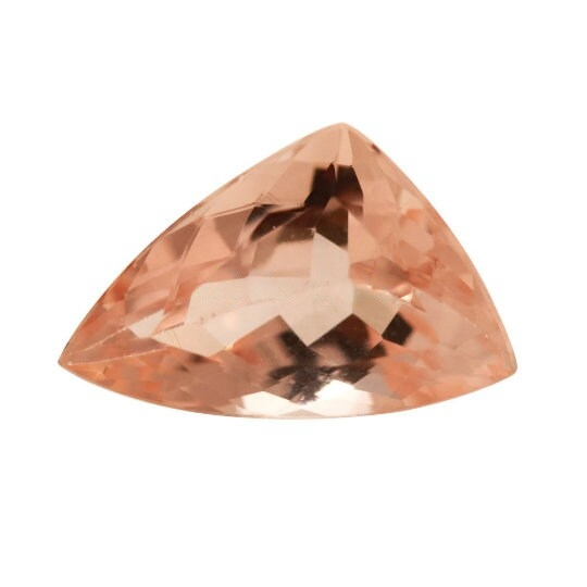 Natural Peach Morganite 3.24 Cts Fancy Cut (FY-305) - Bluestargemstones - - 