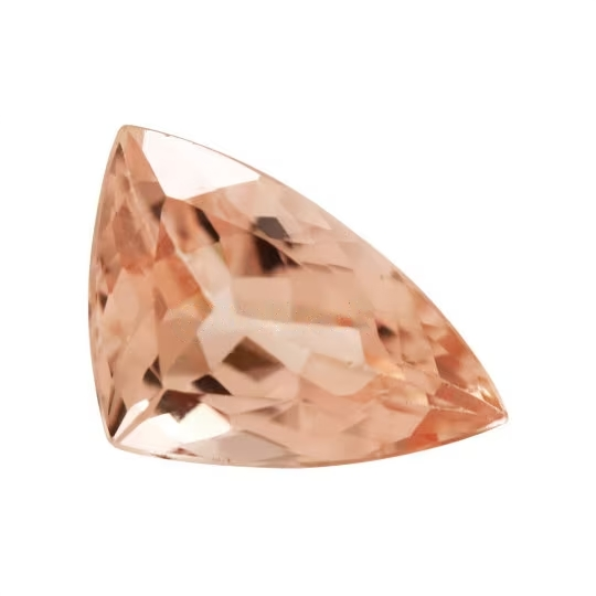 Natural Peach Morganite 3.24 Cts Fancy Cut (FY-305) - Bluestargemstones - - 