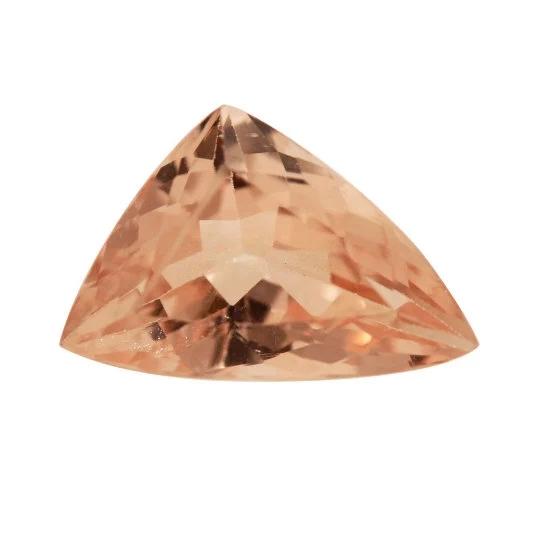 Natural Peach Morganite 3.62 Cts Fancy Cut (MGF001) - Bluestargemstones - - 