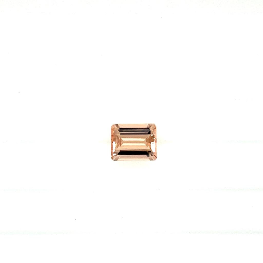 Natural Peach Morganite 8x10mm Octagon 2.25 Cts (NYOCT02) - Bluestargemstones - - 