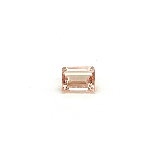 Natural Peach Morganite 8x10mm Octagon 2.25 Cts (NYOCT02) - Bluestargemstones - - 