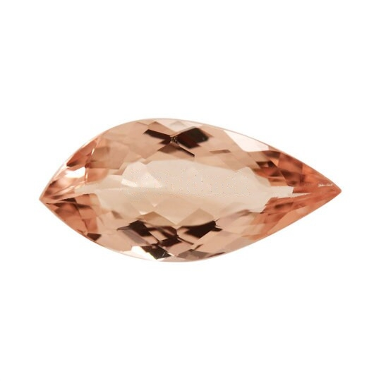 Natural Peach Morganite Fancy Shape 2.95 Cts (FY-308) - Bluestargemstones - - 