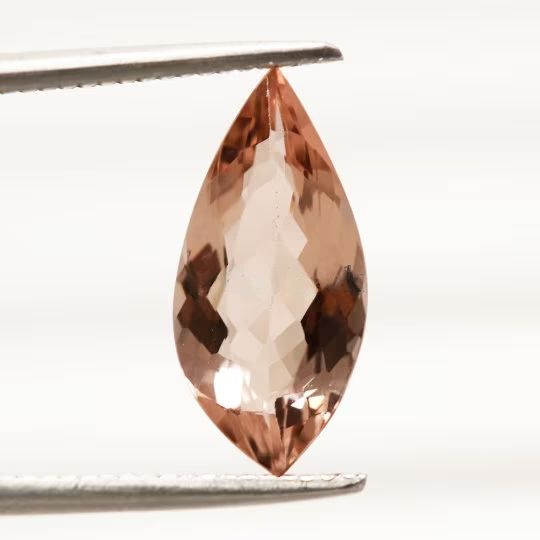 Natural Peach Morganite Fancy Shape 2.95 Cts (FY-308) - Bluestargemstones - - 
