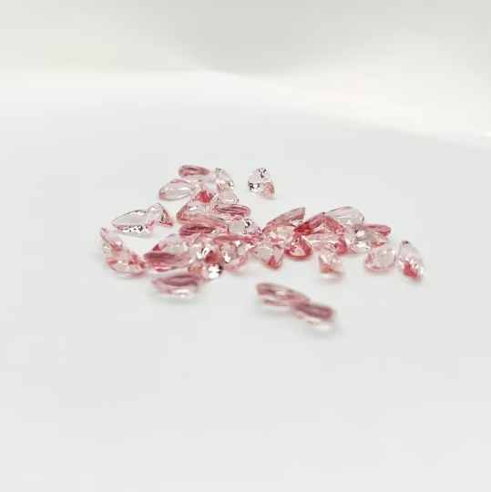 Natural Pink Morganite 0.75 Cts Pear Shape 8x5mm (PIP016) - Bluestargemstones - - 