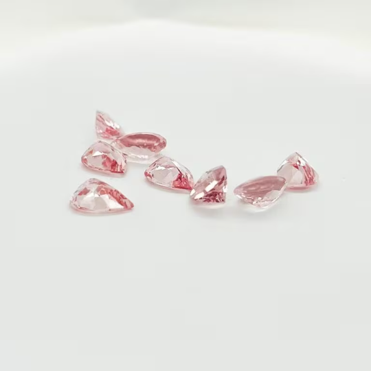 Natural Pink Morganite 2.11 Cts Pear Shape 8x11mm (PI013) - Bluestargemstones - - 